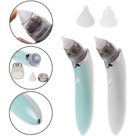 Mouche Nez, Aspirateur nasal électrique pour bébé 2 Tailles D'embouts 