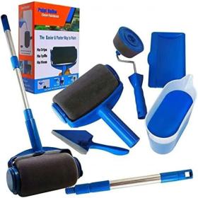 kit Rouleau de peinture mural 7 pièces multifonctionnel 