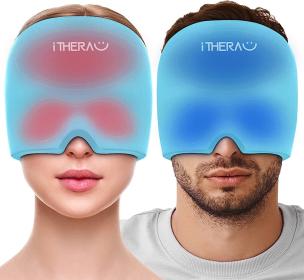 Chapeau de soulagement des maux de tête en Gel extensible