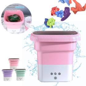 Mini Machine à Laver Pliante et Légère